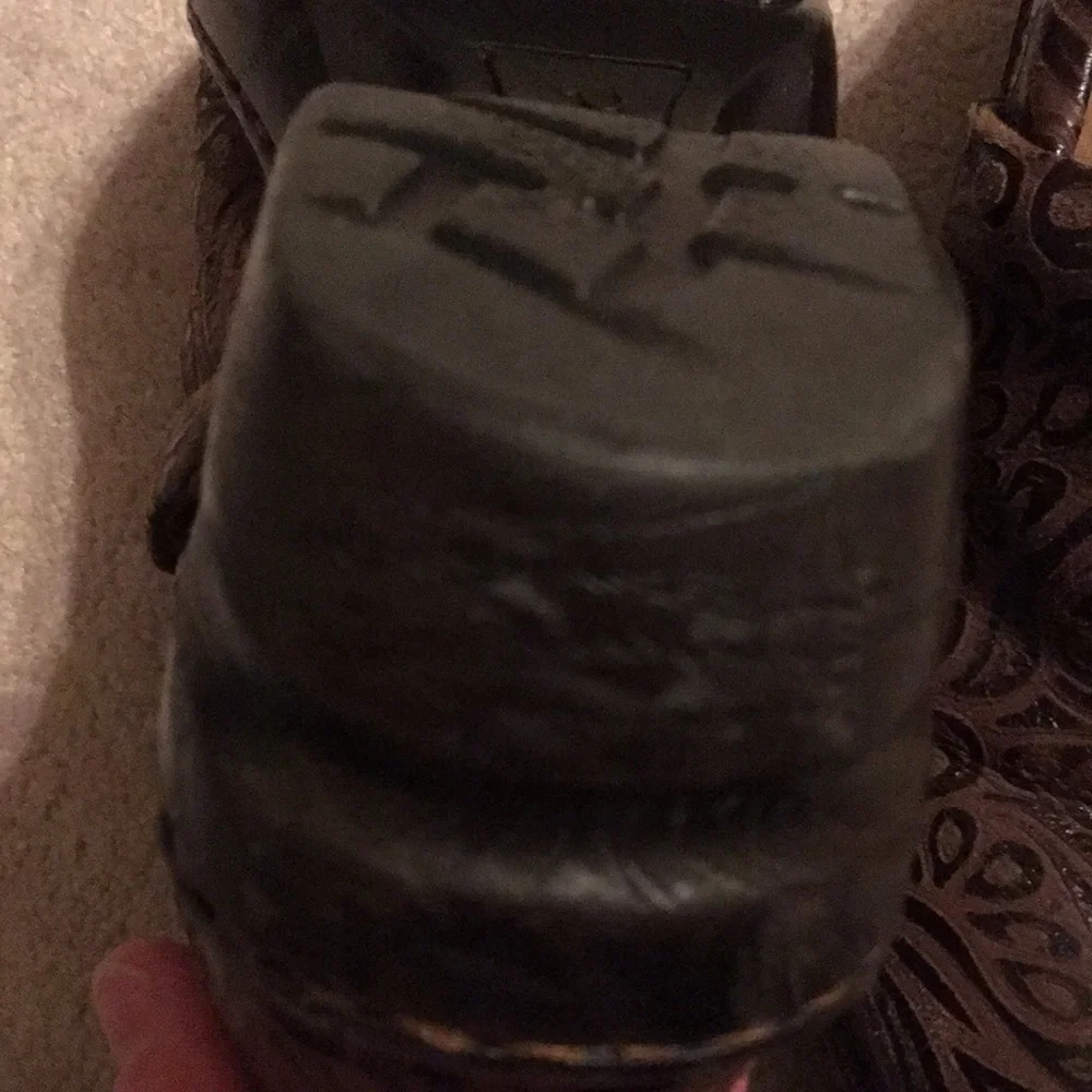 b.o.c. Brown Embossed Shoes - Picture 9 of 15